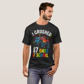 I Crushed 67 Days Of School Funny Six Seven Meme B T-Shirt (Vorne ganz)