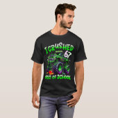 I Crushed 67 Days Of School Monster Truck Funny 67 T-Shirt (Vorne ganz)