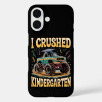 I Crushed Kindergarten Monster Truck Abschluss
