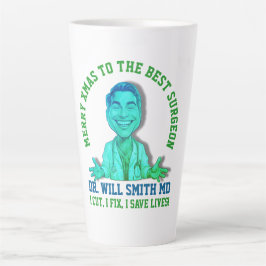 I cut, I fix, I save lives MERRY XMAS TO SURGEON Milchtasse