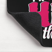 I`d Hit That Funny Boxing Gift For Kickboxing Woma Mousepad (Ecke)