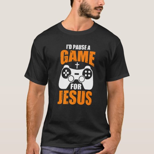 I D Pause A Game For Jess Games T-Shirt (Vorderseite)