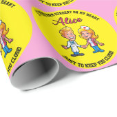I’d perform surgery on my heart just to DOCTOR  Geschenkpapier (Rolleneckpunkt)