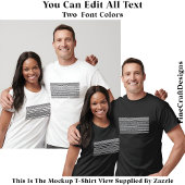 I’d Rather Be At Home Hidden Message 084 Funny T-Shirt