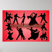 I’d Rather Be Ballroom Dancing Poster (Vorne)