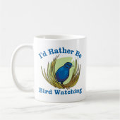 I d’Rather Be Bird Watching Kaffeetasse (Links)