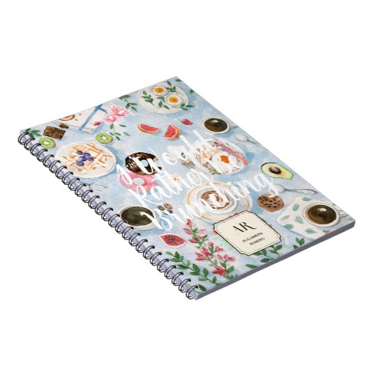 I’d Rather Be Brunching | Custom Monogram Notizblock (Rechte Seite)