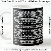 I’d Rather Be Crafting Hidden Message 087W Quote Kaffeetasse