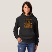 I d rather be home with my German Shepherd Hoodie (Vorne ganz)