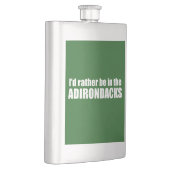 I d’Rather Be In the Adirondacks Flachmann (Rechts)