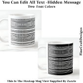 I’d Rather Be Knitting Hidden Message 089B Novelty Kaffeetasse