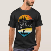 I’d Rather Be On Lake Chetac Wisconsin T-Shirt  (Vorderseite)