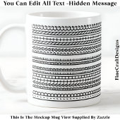 I’d Rather Be Painting Hidden Message 088 Funny  Kaffeetasse