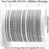 I’d Rather Be Painting Hidden Message 088 Funny Kaffeetasse