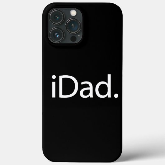 i Dad (iDad) Case-Mate iPhone Hülle (Rückseite)