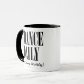 I Dance Daily Mug Tasse (Vorderseite Links)