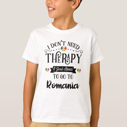 I darunter: Need Therapy I Just Need To Go To Roma T-Shirt (Vorderseite)