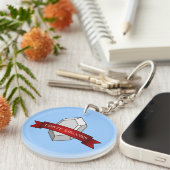 I Date Zircons - Geologie Banner Schlüsselanhänger (Vorderseite rechts)