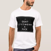 I DAVON GIVE UP T-Shirt (Vorderseite)