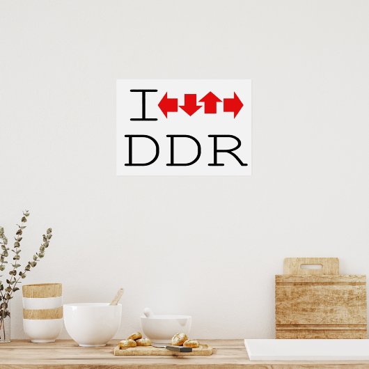 I DDR POSTER (Küche)