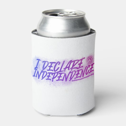 I Deklare Unabhängigkeitszentrum Koozie Dosenkühler (Kanne Vorderseite)