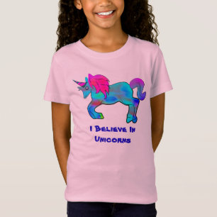 I der Kinder glauben an Einhörner T-Shirt