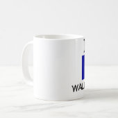 I der Liebe ummauerte Michigansee Kaffeetasse (Vorderseite Links)
