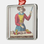 I der Magier, sieben Tarotkarten Ornament Aus Metall (Links)