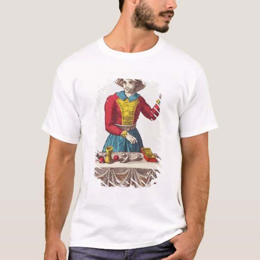 I der Magier, sieben Tarotkarten T-Shirt (Vorderseite)