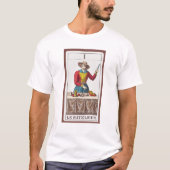 I der Magier, sieben Tarotkarten T-Shirt (Vorderseite)