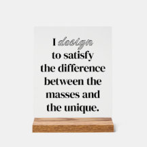 I Design Akryllische Beschriftung