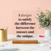 I Design Akryllische Beschriftung Acrylschild (Hochzeit)