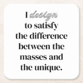 I Design Paper Untersetzer (Vorderseite)