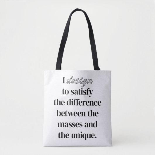 I Design Schultertasche Tasche (Vorderseite)