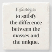 I Design Stone Untersetzer (Vorderseite)