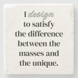 I Design Stone Untersetzer