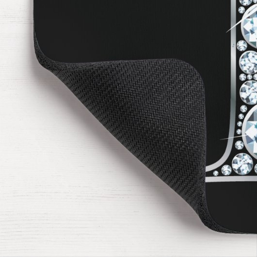 "I" Diamond Bling Mousepad (Ecke)