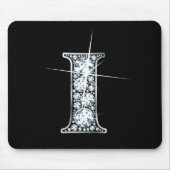 "I" Diamond Bling Mousepad (Vorne)
