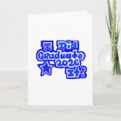 I Did it!, Graduate 2026 Karte (Vorderseite)