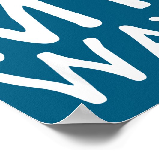 I Did It My Way, Funny Quote Poster (Ecke)