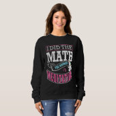 I Did The Math The Answer Is Meditation Buddha Zen Sweatshirt (Vorne ganz)