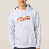 I Didn't Come This Far To Only Come This Far Quote Hoodie (Vorderseite)