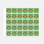 I Didy It Design - Kleines quadratisches Bekleidun Etiketten (Blatt)