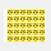 I Didy It Design - Kleines quadratisches Bekleidun Etiketten (Blatt)