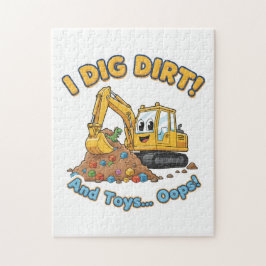 I Dig Dirt! And Toys... Oops! Puzzle