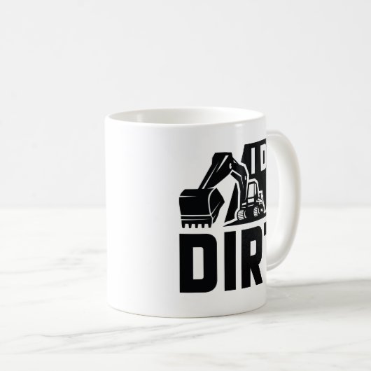 I Dig Dirt Kaffeetasse (VorderseiteRechts)