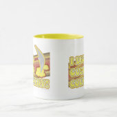 I Dig Gold Country Sierra Fun Slogan Kunst Tasse (Zentrum)