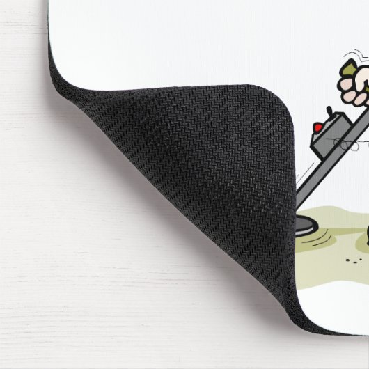 I Dig Hintern Metal Detection Typ Mousepad (Ecke)