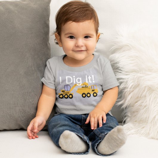 I Dig IT Design - Baby Fine Jersey T - Shirt