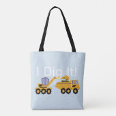 I Dig It Design - Custom All-Over-Print Tote Bag Tasche (Rückseite)